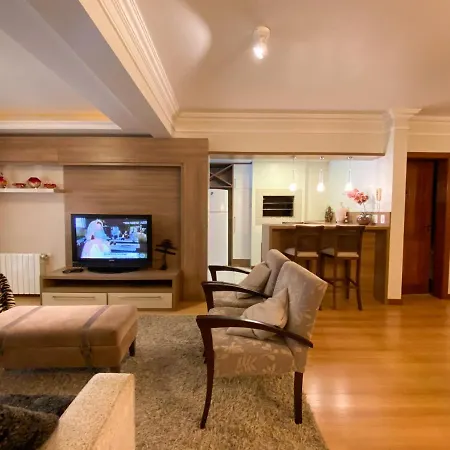 Apartamento Primavera, A 600 Metros Da Rua Coberta, Com 2 Quartos Gramado Exterior photo